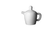 Image of Bulky Teapot White