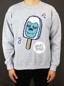 Image of Yeti Pop - Grey Crew neck