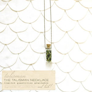 Image of Chartreuse Talisman Necklace