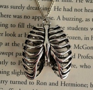 Image of Anatomical Rib Cage Necklace