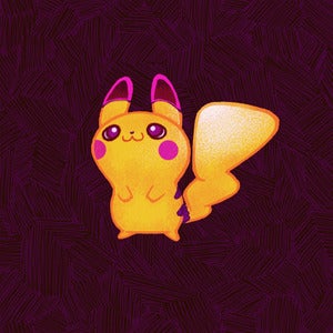 Image of Neon Pikachu