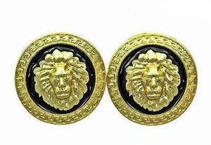 Image of lioness stud earrings