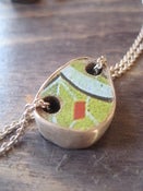 Image of Long chain w/ silver charm