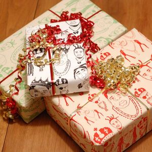 Image of Rapping Paper - Green Three Sheets