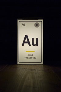 Image of LED Light Boxes - Periodic Table Element - Recycled Vintage Tin Drawers