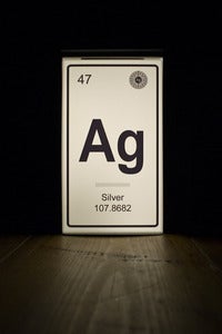 Image of LED Light Boxes - Periodic Table Element - Recycled Vintage Tin Drawers