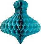 Image of Bauble Tissue Honeycomb Decorations