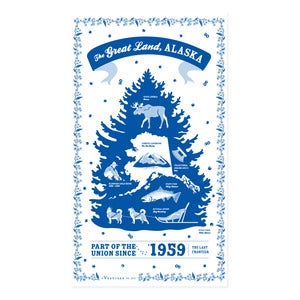 Image of Alaska State Towel