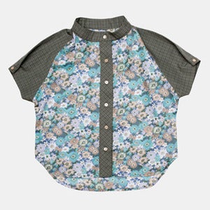 Image of Dress Shirt - Dark Flower 