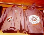 Image of Migration Gray Zip-Up Hoodie