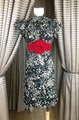Image of Pussy Bow Knee Dress, Black