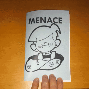 Image of MENACE Zine by Abe Lincoln Jr.