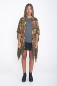 Image of Floral Tassel Wrap