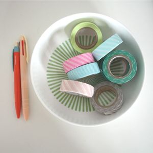 Image of Masking tape rayés