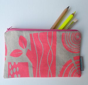 Image of logpile pencil case