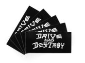 Image of "Drive and Destroy" Sticker Pack (P1B-A0528)