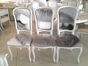 Image of CUSTOM ART CHAIRS by FACE CHAIRS Examples
