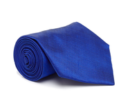 Image of Silk Tie, Blue