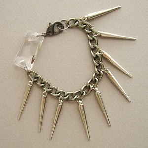 Image of Swarovski Crystal Spike Bracelet