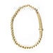 Image of Sideway Cross Crystal Stretch Bracelet, SW121 Gold or Silver