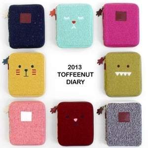 Image of 2013 Toffeenut diary