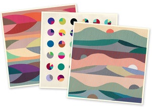 Image of Set of 3 cards #2