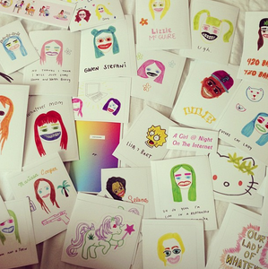 Image of Girl Stickers!