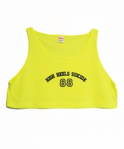 Image of NEON EIGHTY EIGHT CROP TANK 