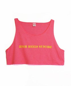 Image of BRIGHT LIGHTS CROP TANK