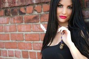 Image of CherryLock Grenade Necklace