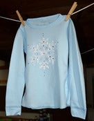 Image of Snowflake Thermal-Blue with bling!