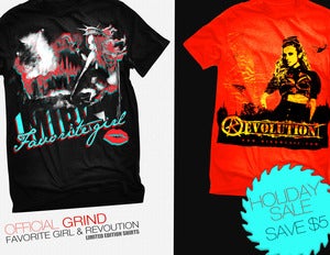 Image of "Favorite Girl" & "Revolution" Official Shirts | Save $5! Now only $10!