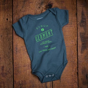Image of The Trees Are Sweet Baby Onesie And Toddler - Grey