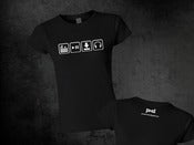Image of Women's Slim Fit - Various Color Shirts with Icons