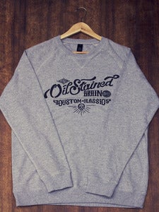 Image of Oil Stained Brain script sweater