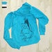 Image of SPOOL HOODIE . mermaid green . black . white