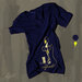 Image of PIN . navy blue . yellow