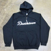 Image of Deathtown (Black) - Zip Hoodie