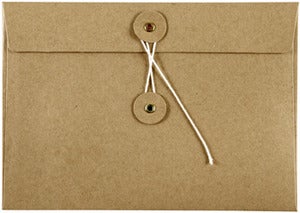 Image of 5 pk of Kraft Envelopes