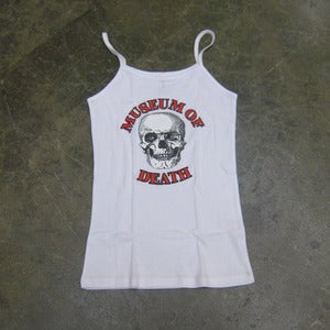 Image of Museum of Death Logo - Women's Strap Top