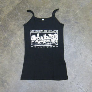 Image of Bed Of Skulls (Bone) - Women's Strap Top