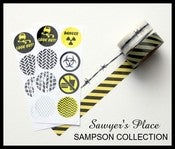 Image of Sampson Caution Mini Collection - Washi Tape & Rourke's Rounds