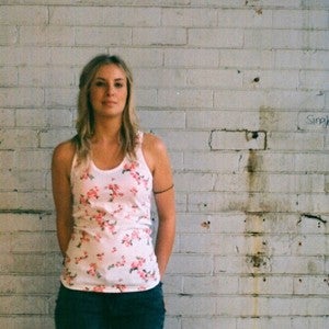 Image of Vintage 'Little Roses' Girls Singlet