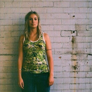 Image of Vintage 'Amazon Jungle Woman' Girls Singlet
