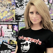 Image of Old Skull Girly Tee