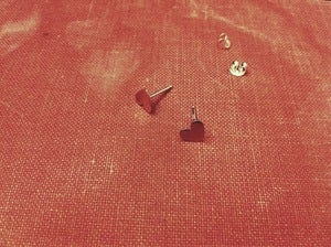 Image of Heart Studs