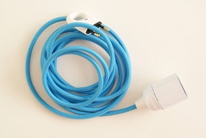 Image of Lampe baladeuse bleu turquoise tres tendance