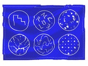 Image of **SOLD OUT** Marble Blue Flag
