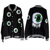 Image of Eyeballed Letterman Jacket.