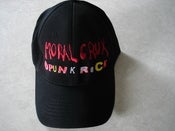 Image of MORAL CRUX Baseball Cap.